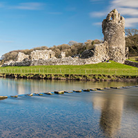 aerial view of Cardiff city showcasing the stadium and urban landscape with buildings and greenery surrounding the area football events and local attractions prominently featured
